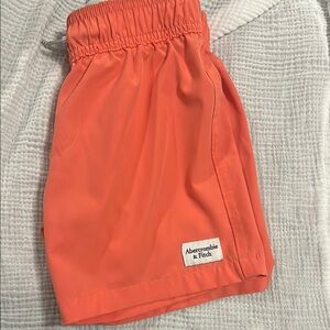 Abercrombie & Fitch Coral Swim Shorts